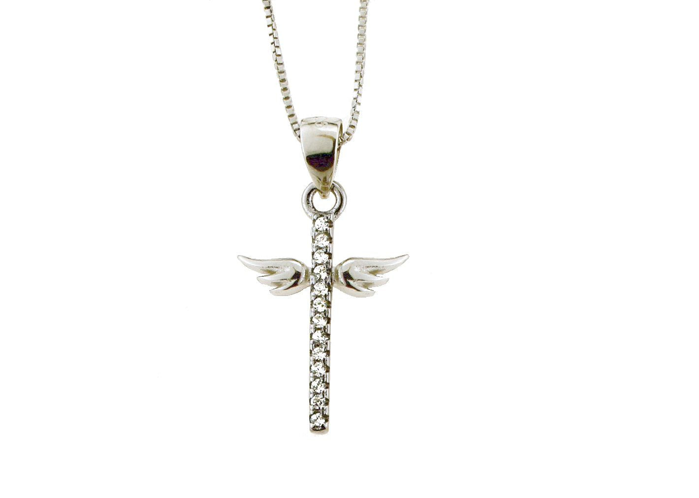 Sterling Silver Cross Necklace