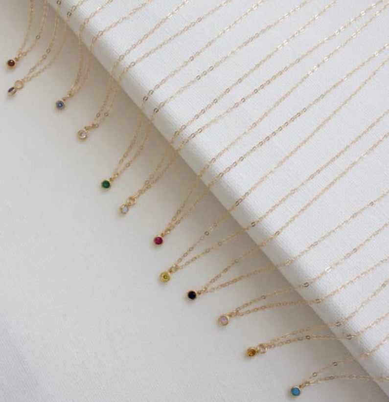 Necklace-CN1378-Birthstone