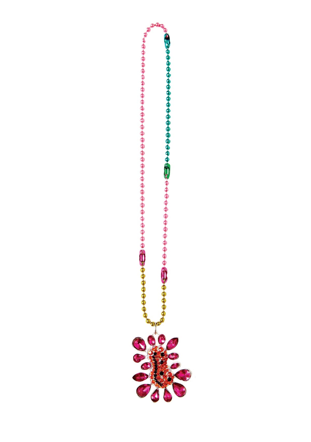 FASCIATION NECKLACE HOT PINK