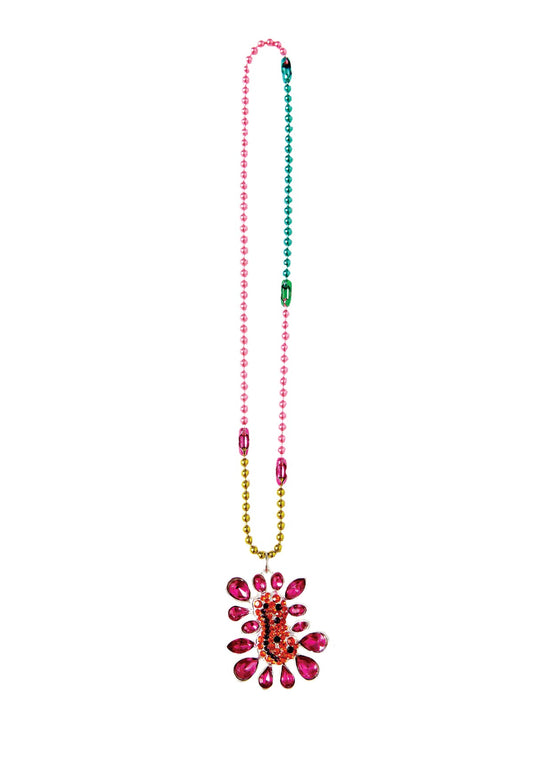 FASCIATION NECKLACE HOT PINK