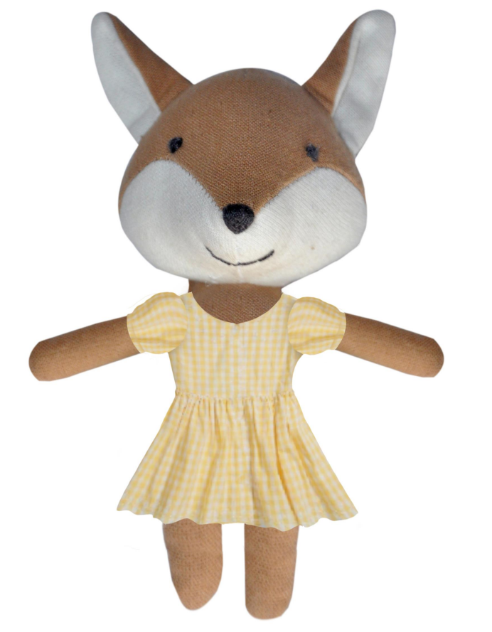 Foxy Burrow Fennec Fox Cub Girl