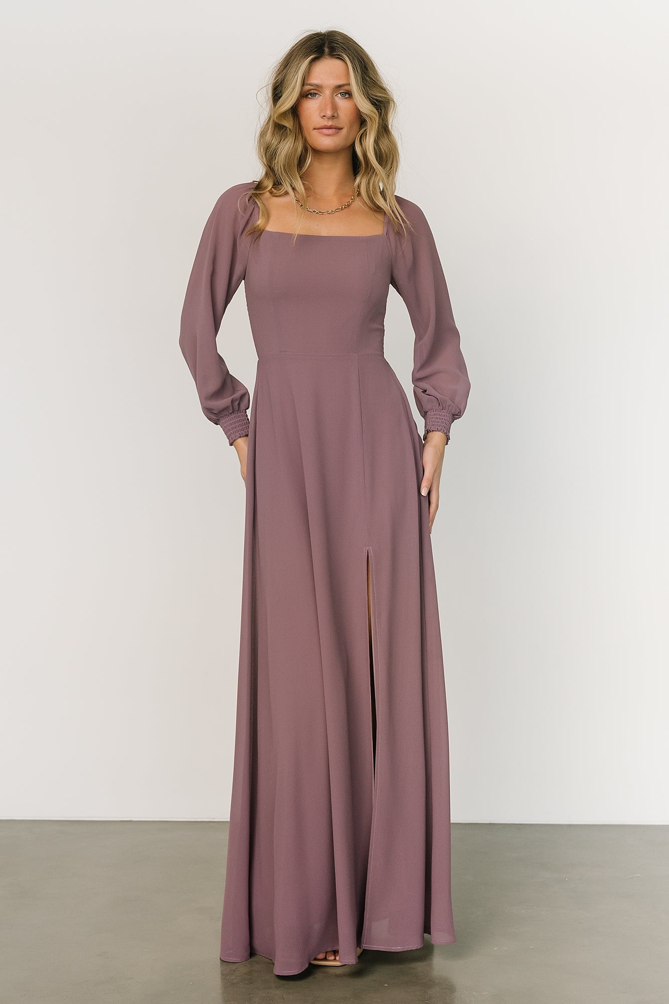 Giselle Maxi Dress | Vintage Plum - Baltic Born