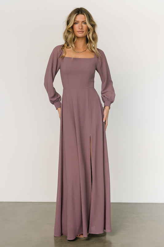 Giselle Maxi Dress | Vintage Plum - Baltic Born