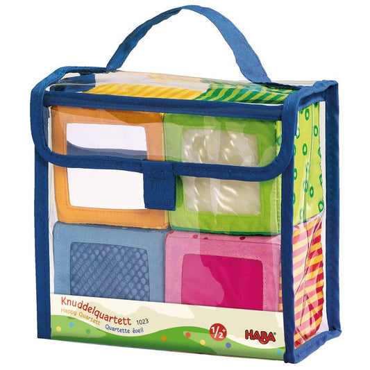 Haba Happy Quartett Baby's 4 Piece Soft Block Set