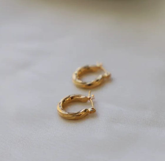 Katie Waltman Earrings-Gold