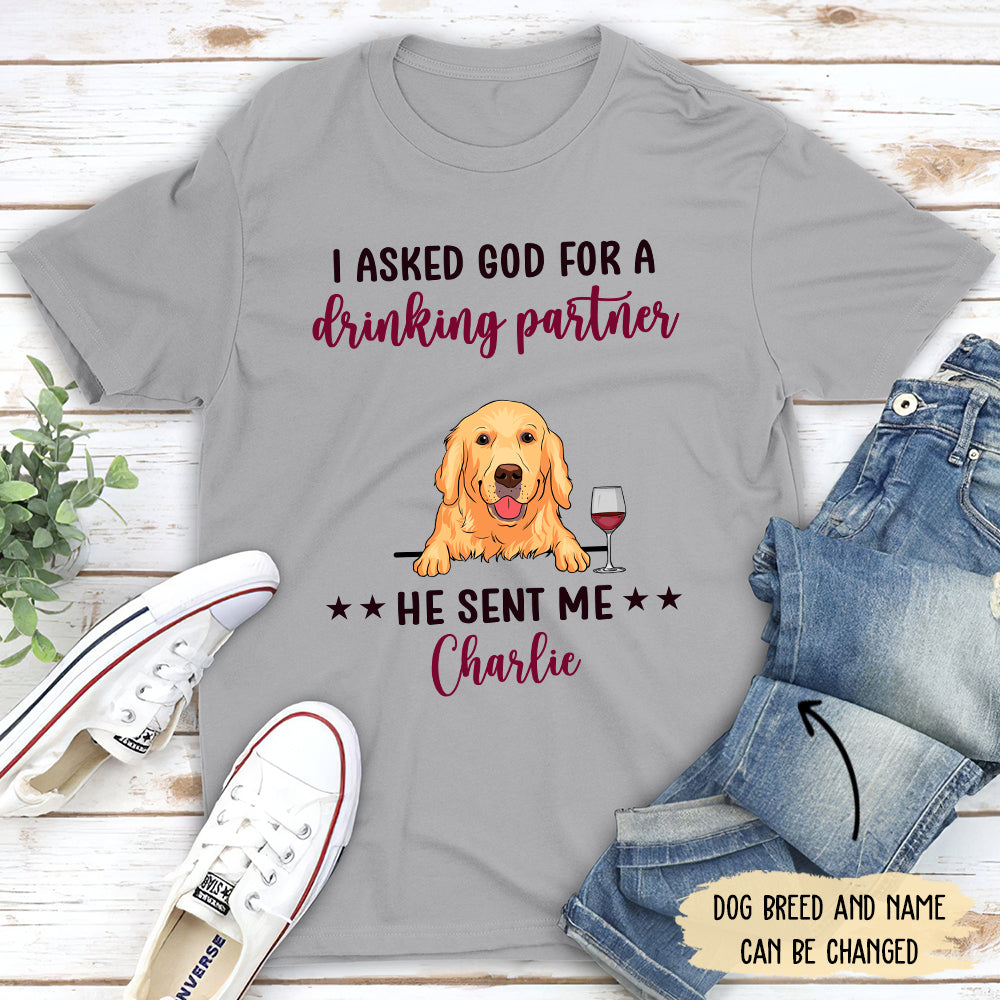 Drinking Partner - Personalized Custom Unisex T-shirt