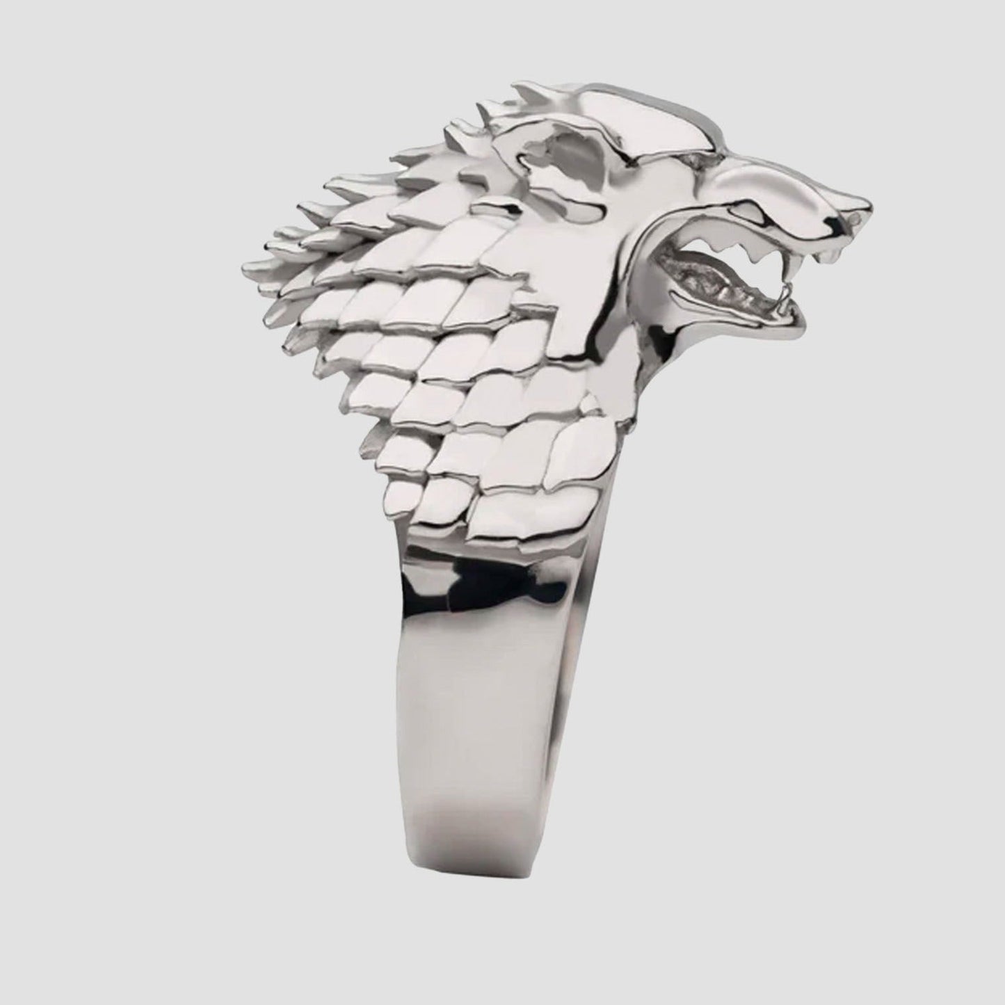 House Stark Game of Thrones Direwolf Ring