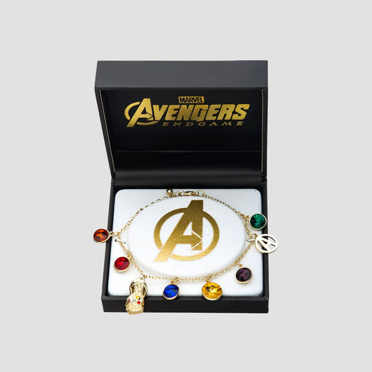 Infinity Stone Thanos Marvel Avengers Charm Bracelet