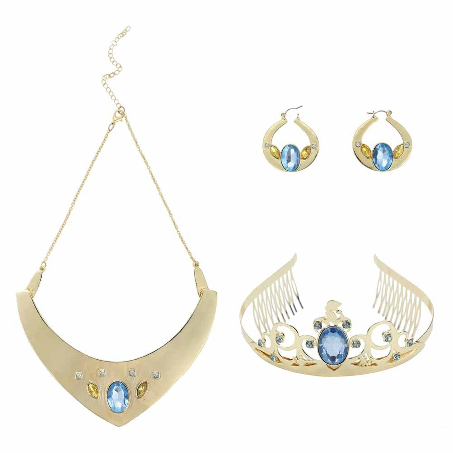 Jasmine Tiara, Earrings, and Necklace Set