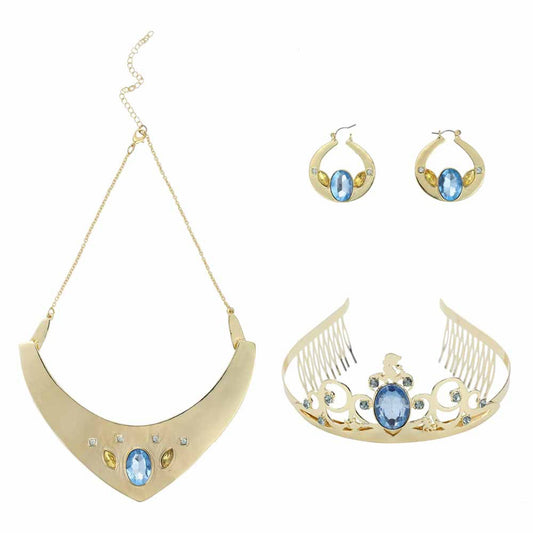 Jasmine Tiara, Earrings, and Necklace Set
