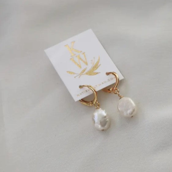 Katie Waltman Earrings-Gold