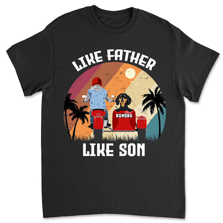 Like Father Like Pet - Personalized Custom Unisex T-Shirt