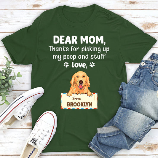 Letter To Mom - Personalized Custom Unisex T-shirt