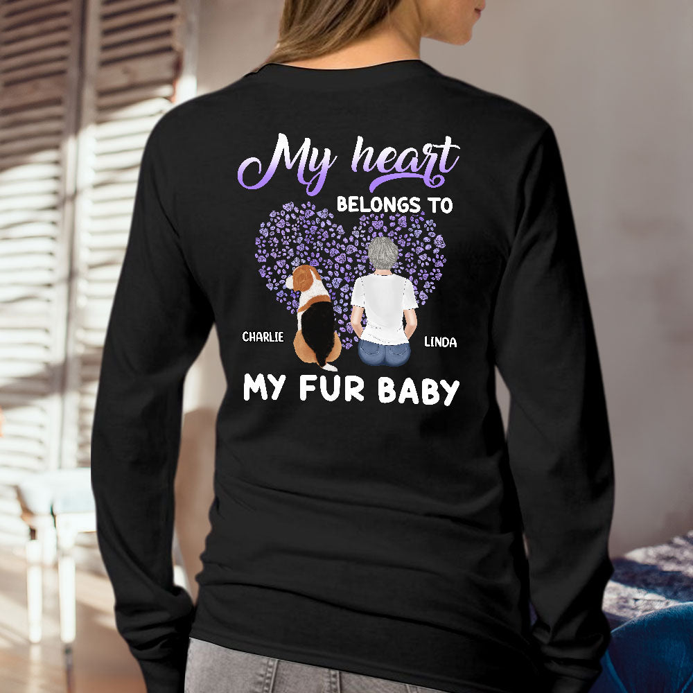 My Fur Babies - Personalized Custom Long Sleeve T-shirt