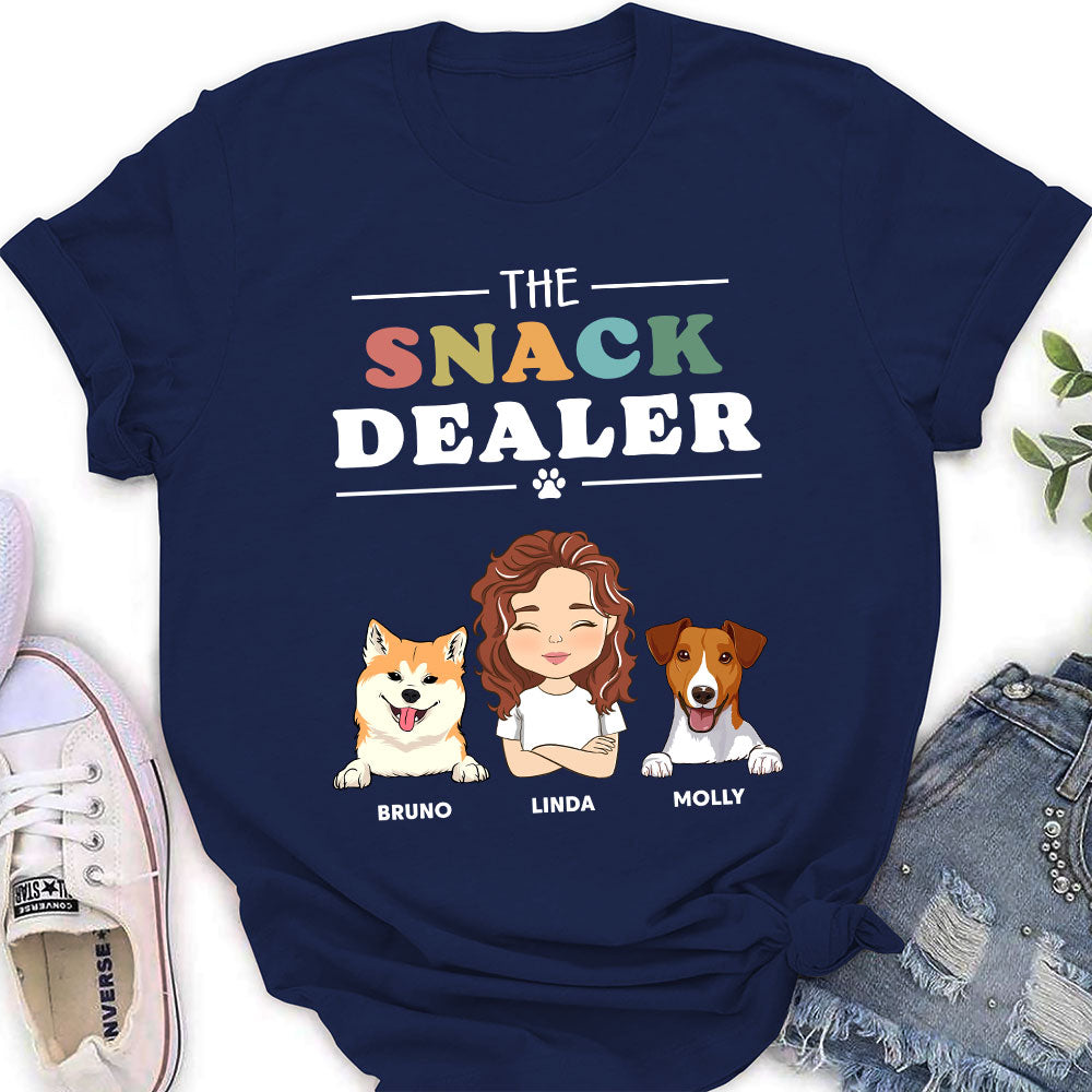 The Snack Dealer - Personalized Custom Women's T-shirt