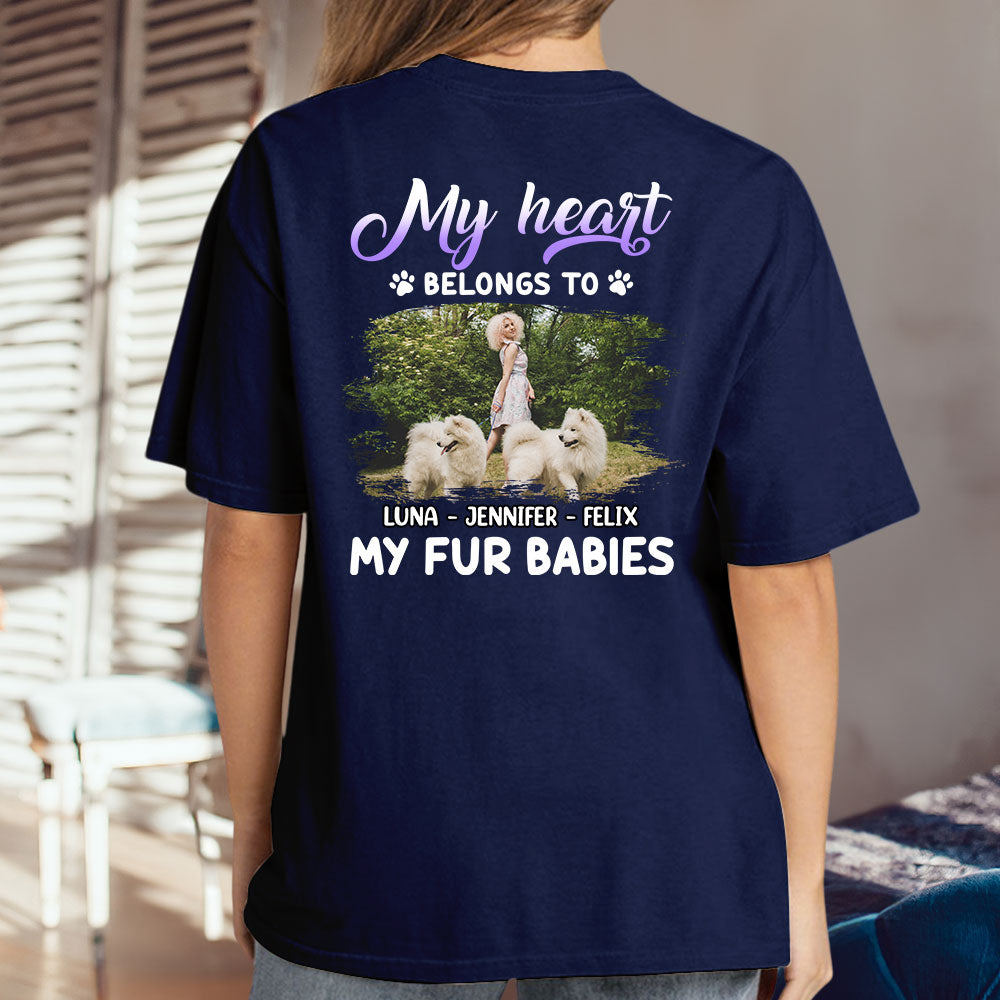 My Fur Babies Photo - Personalized Custom Unisex T-shirt