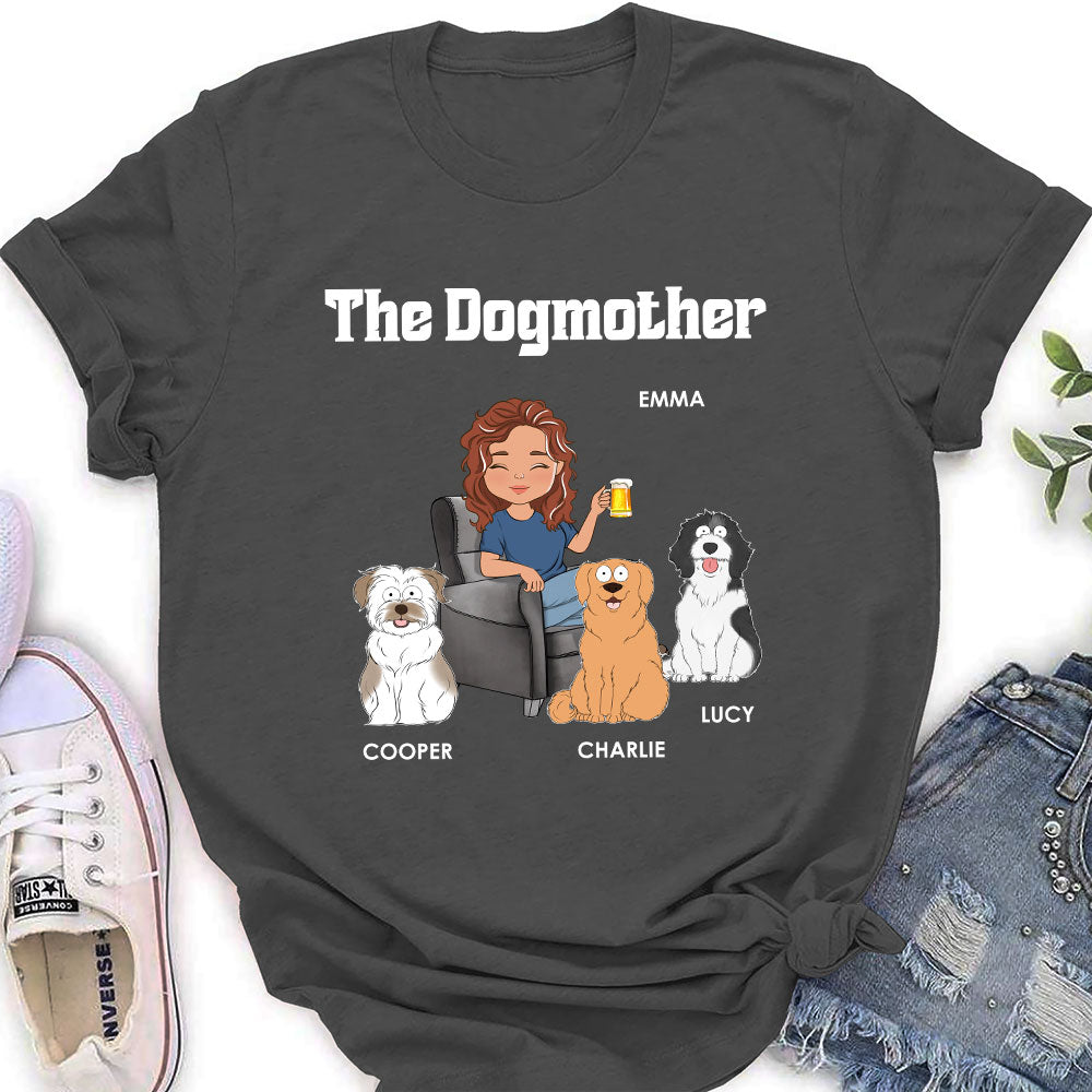 The Dog Parents - Personalized Custom Women's T-shirt
