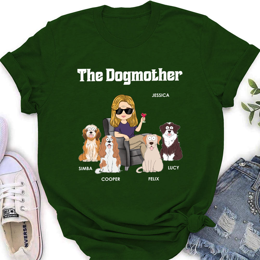 The Dog Parents - Personalized Custom Women's T-shirt