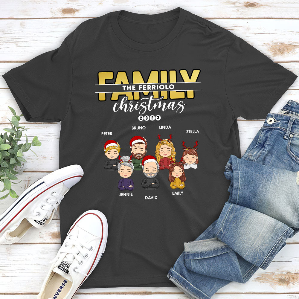 2023 Family - Personalized Custom Unisex T-shirt