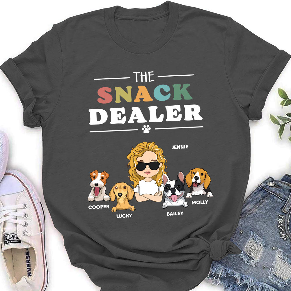 The Snack Dealer - Personalized Custom Women's T-shirt