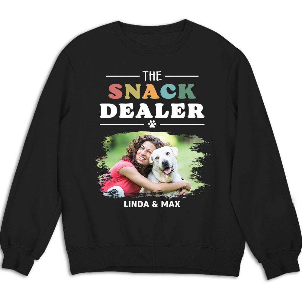 Pets Snack Dealer Photo - Personalized Custom Sweatshirt