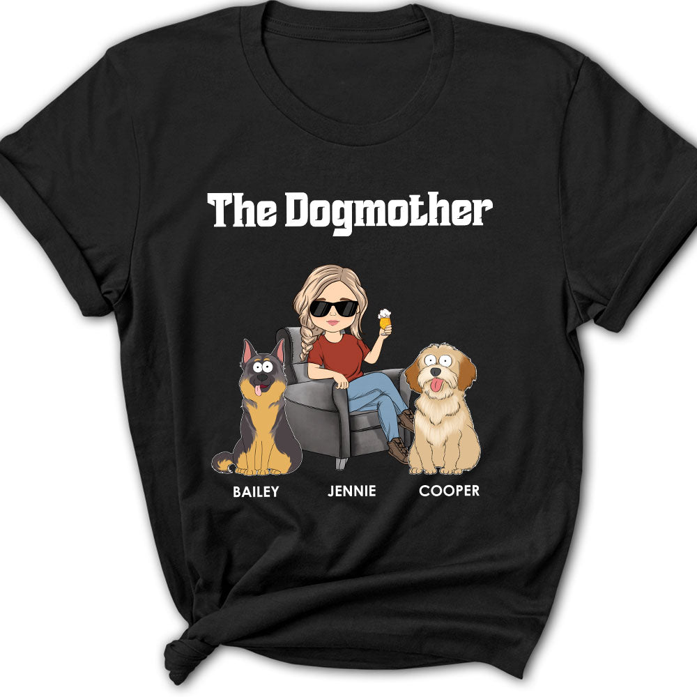 The Dog Parents - Personalized Custom Women's T-shirt