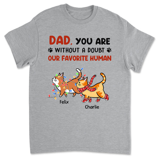 Favorite Human No Doubt - Personalized Custom Premium T-shirt