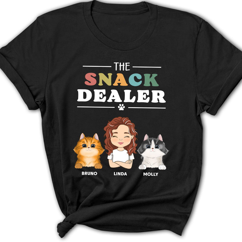 Pets Snack Dealer - Personalized Custom Women's T-shirt