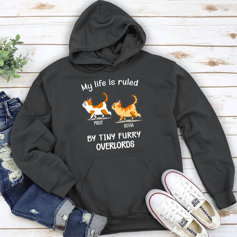 My Life Is Ruled By Cats - Personalized Custom Hoodie