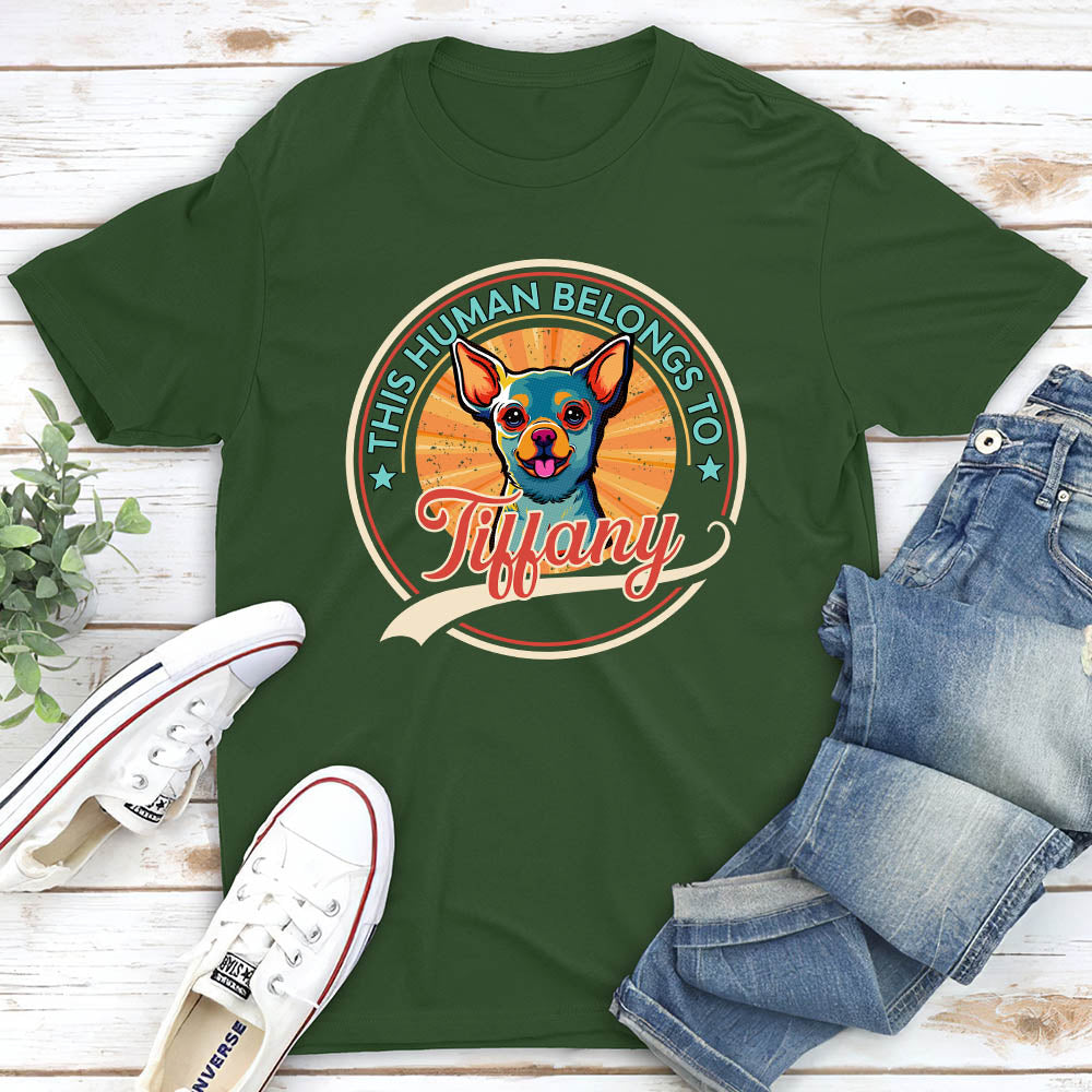 Human Belongs Popart - Personalized Custom Premium T-shirt