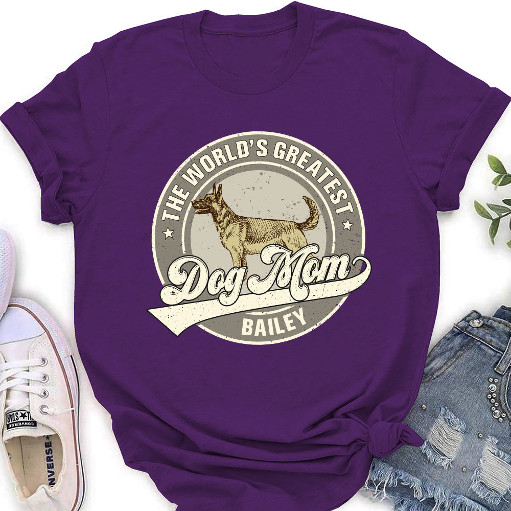 The Greatest Dad - Personalized Custom Women's T-shirt