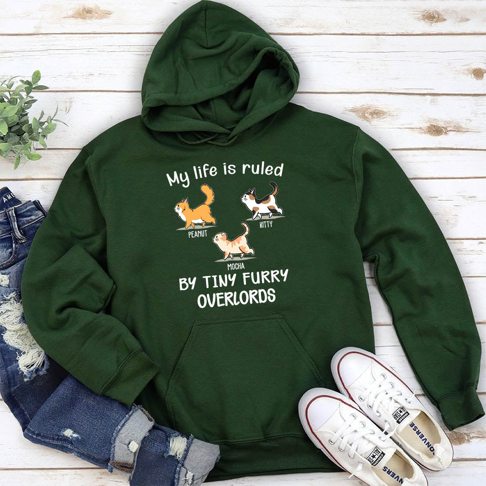 My Life Is Ruled By Cats - Personalized Custom Hoodie