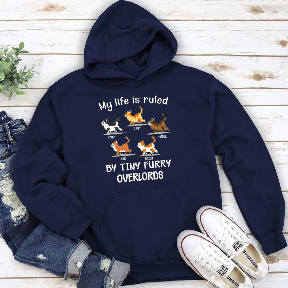 My Life Is Ruled By Cats - Personalized Custom Hoodie