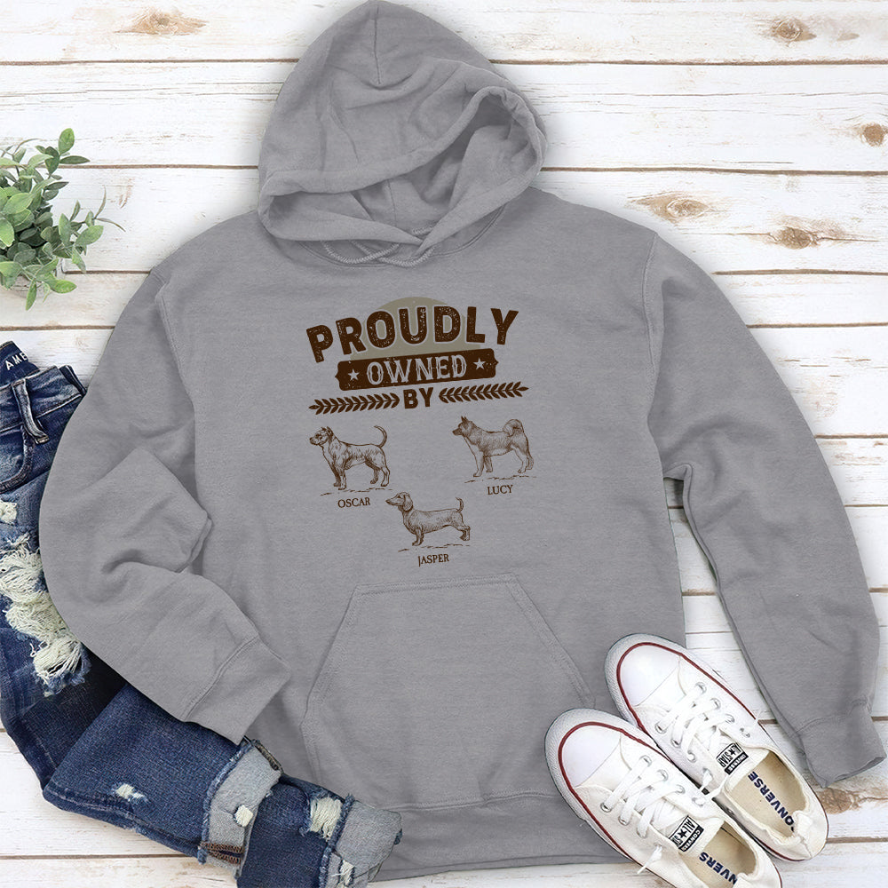Proudly Owned By - Personalized Custom Hoodie