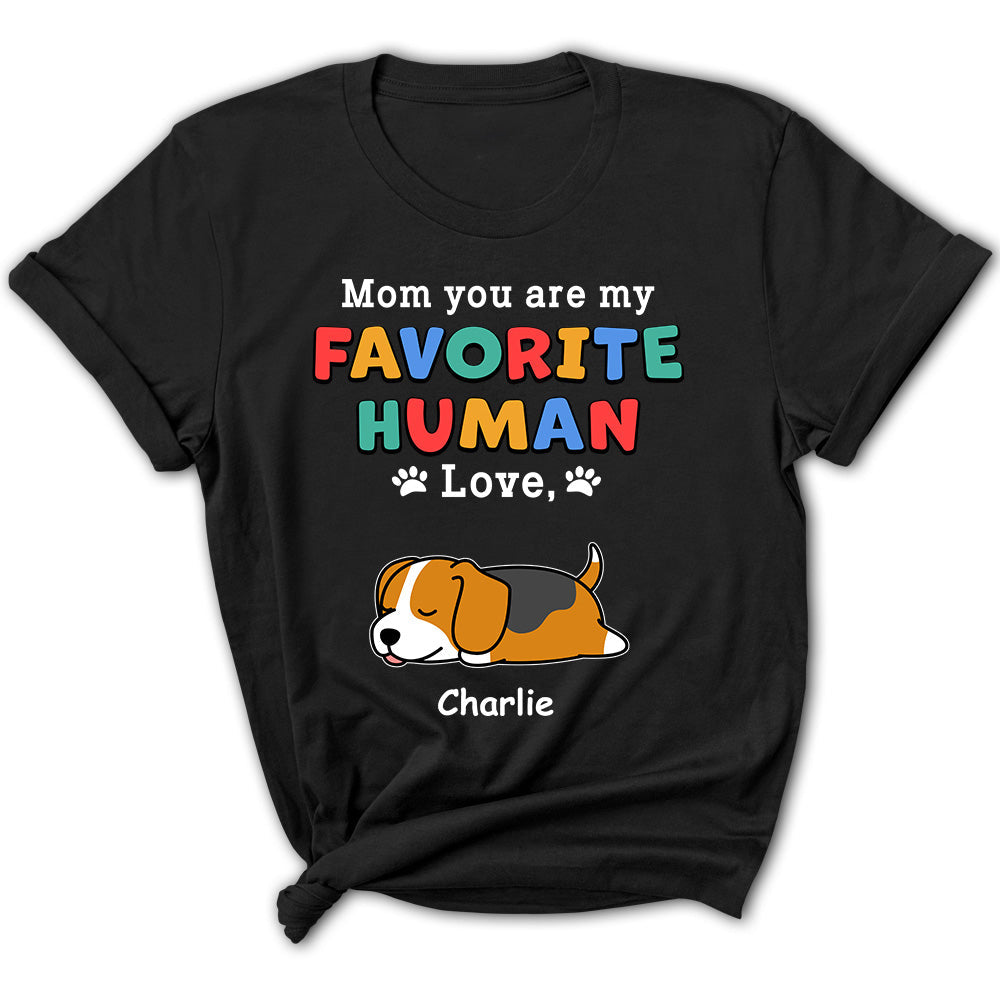 Favorite Dog Parents  - Personalized Custom Women's T-shirt