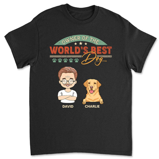 World’s Best Dog - Personalized Custom Unisex T-shirt