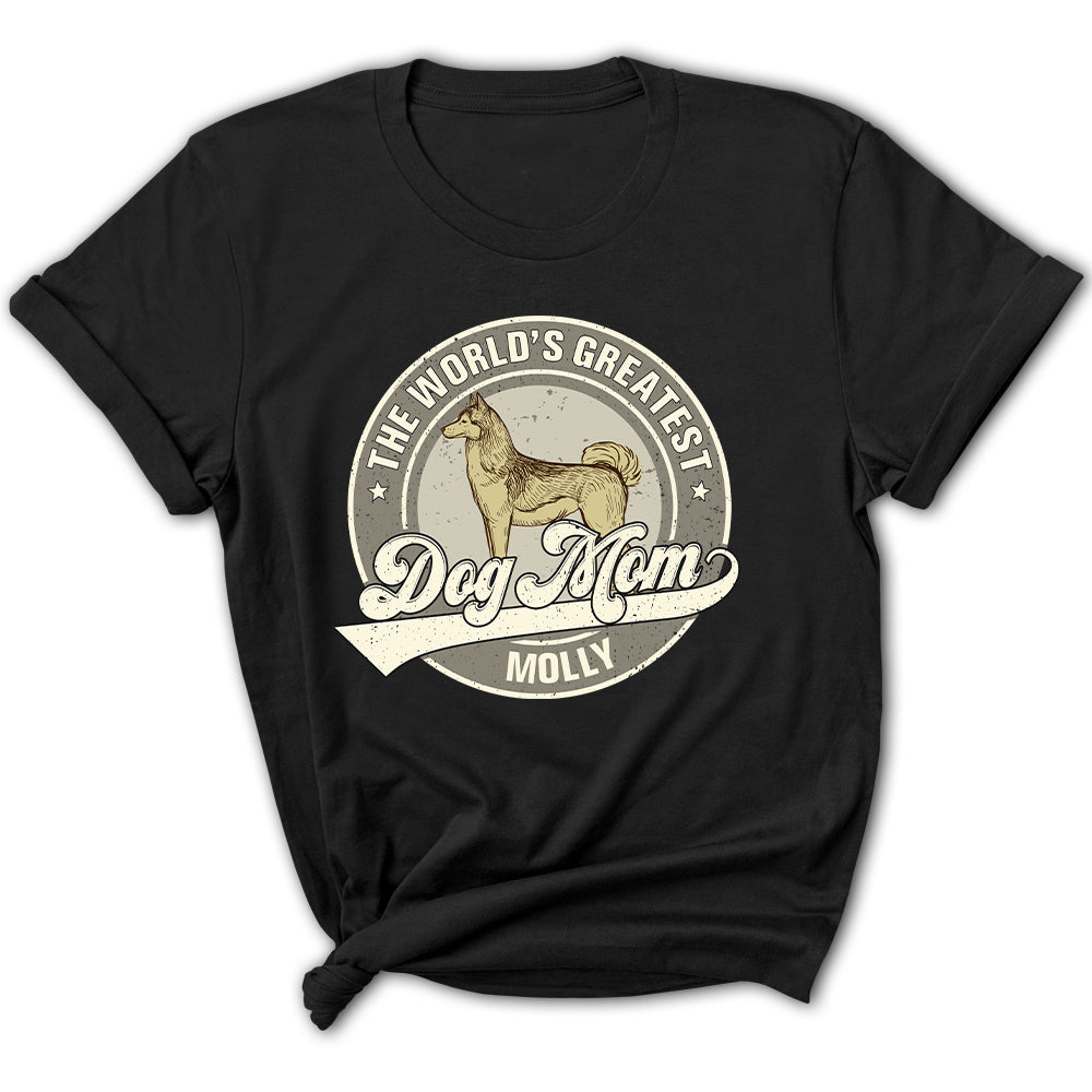 The Greatest Dad - Personalized Custom Women's T-shirt