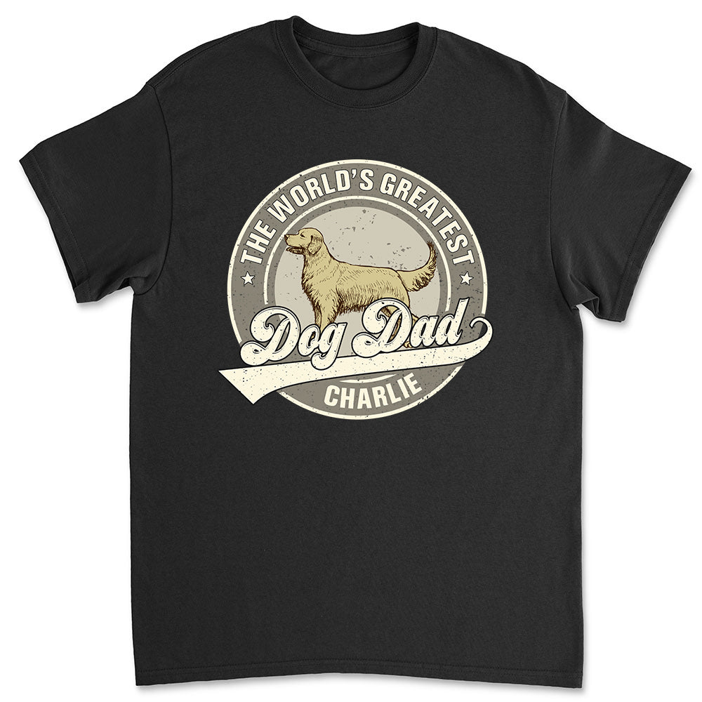 The Greatest Dad - Personalized Custom Unisex T-shirt