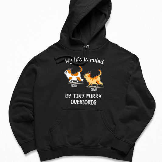 My Life Is Ruled By Cats - Personalized Custom Hoodie
