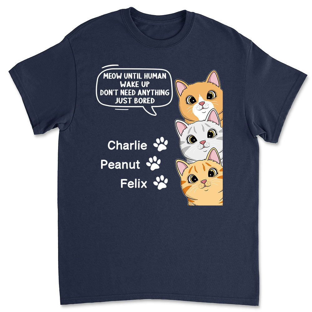 Until Human Wake Up - Personalized Custom Unisex T-shirt