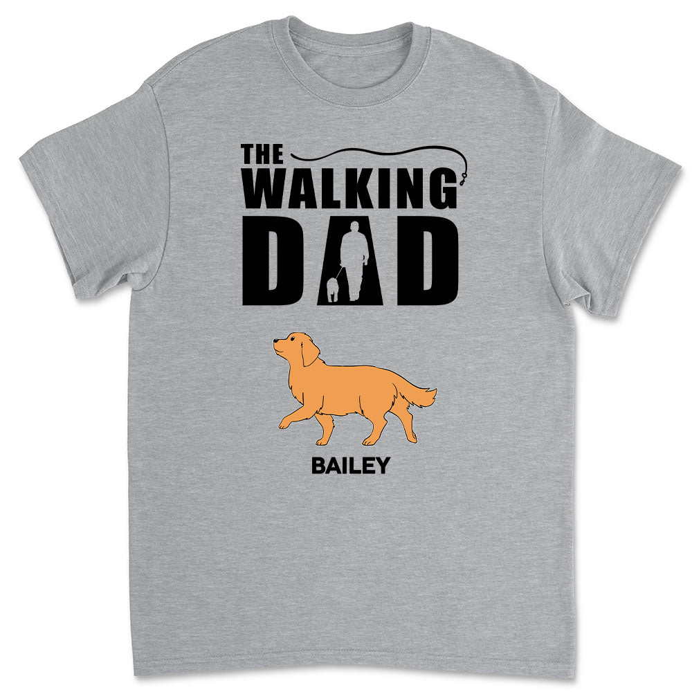 The Walking Dad 2 - Personalized Custom Unisex T-shirt