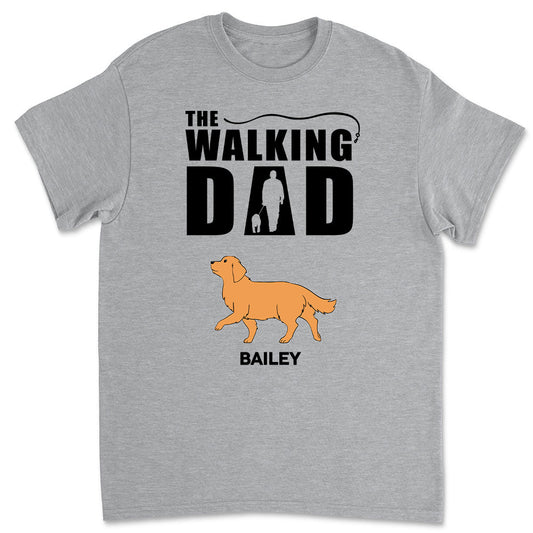 The Walking Dad 2 - Personalized Custom Unisex T-shirt