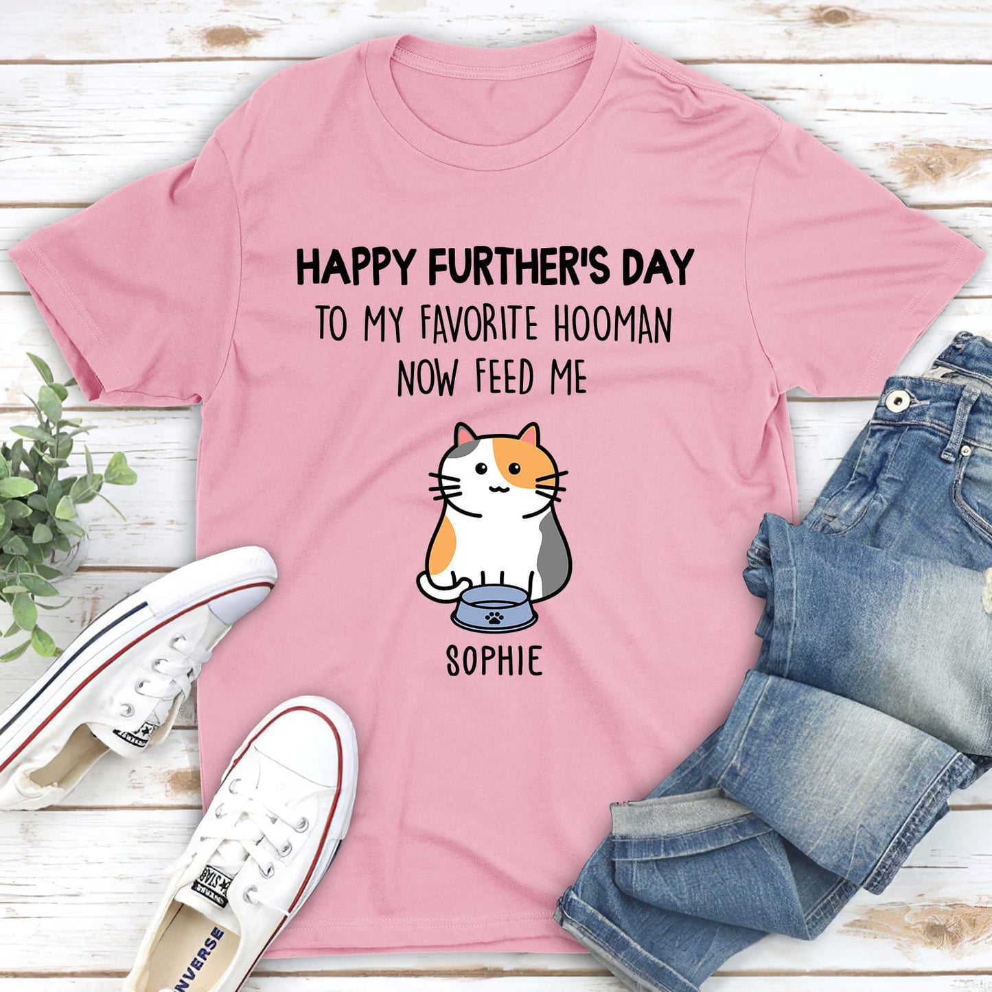 Happy Further‘s Day - Personalized Custom Unisex T-shirt