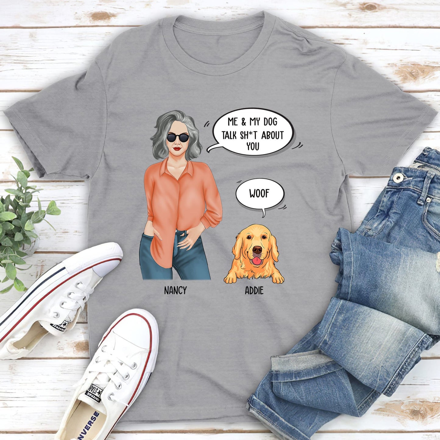 Talk About You - Personalized Custom Unisex T-shirt