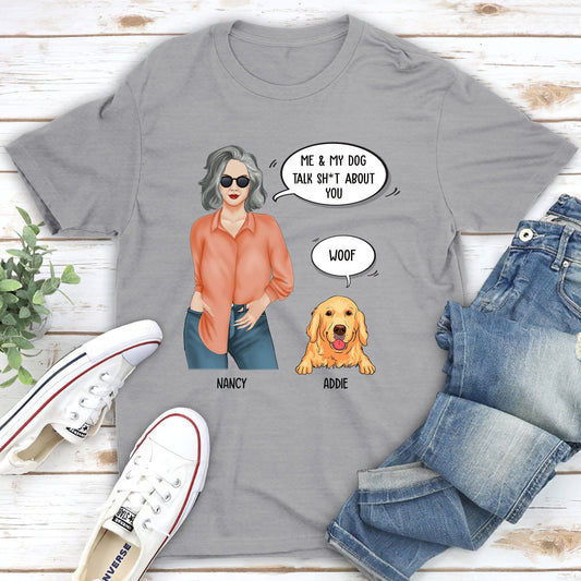 Talk About You - Personalized Custom Unisex T-shirt