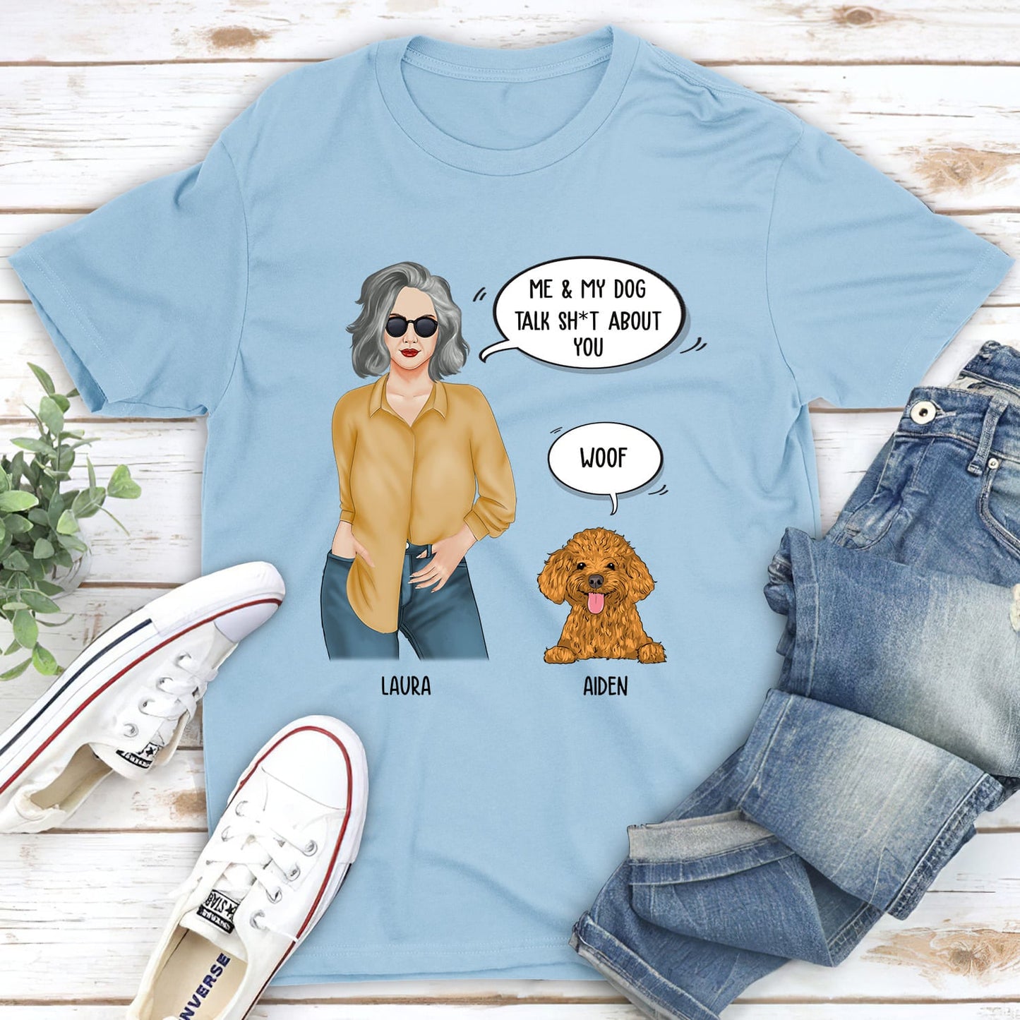 Talk About You - Personalized Custom Unisex T-shirt