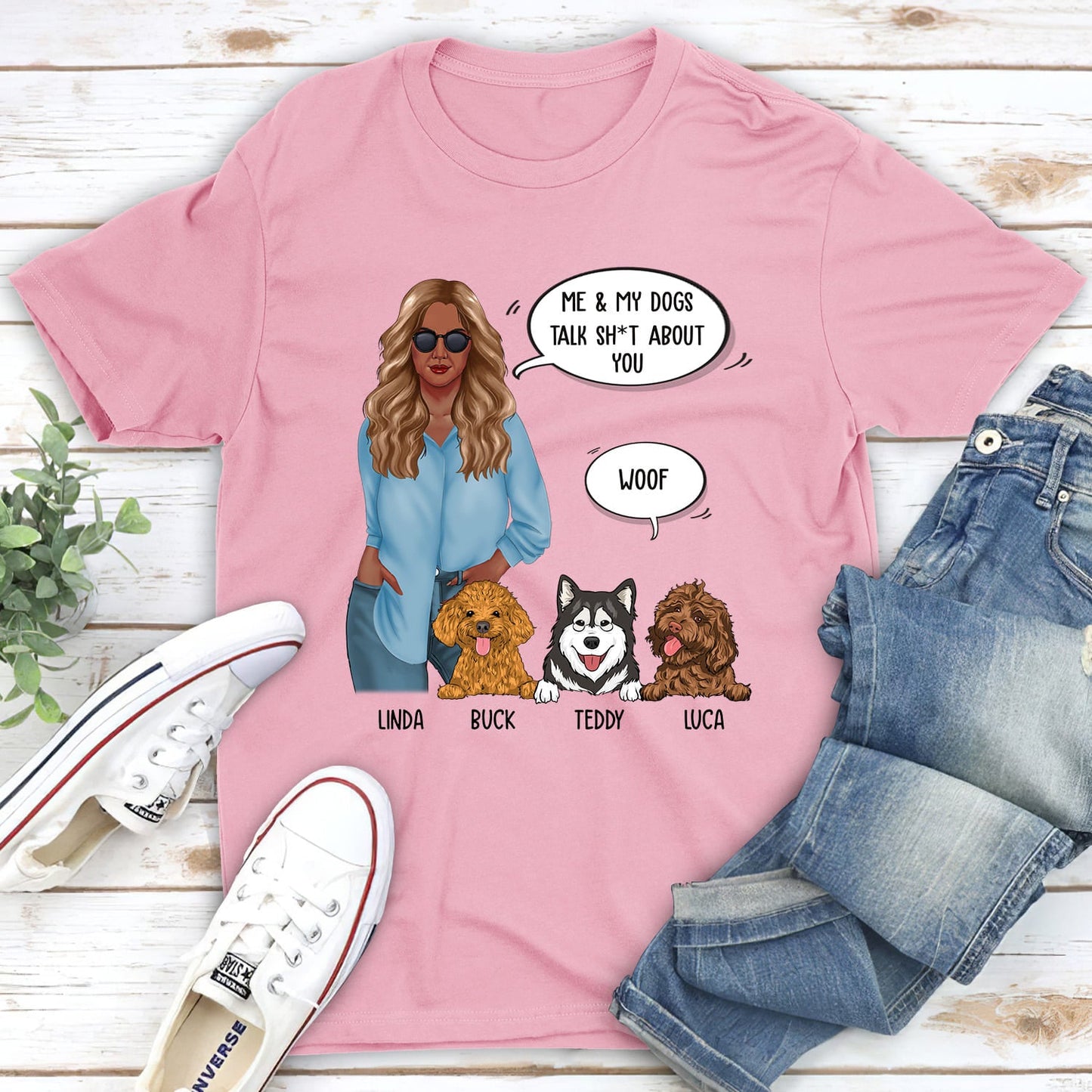 Talk About You - Personalized Custom Unisex T-shirt