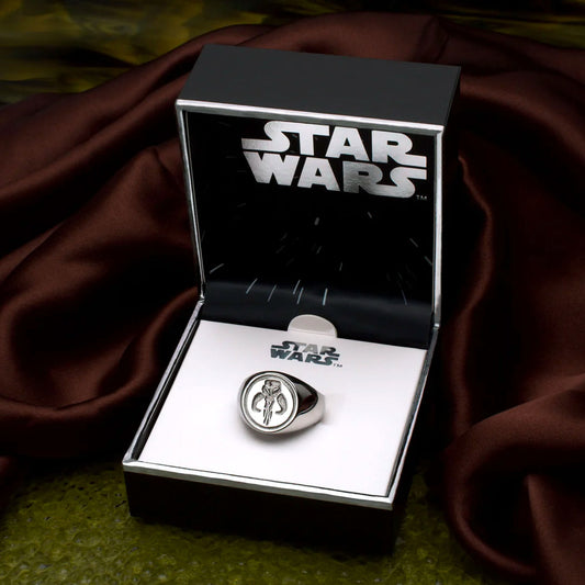 Mythosaur Mandalorian Star Wars Stainless Steel Signet Ring