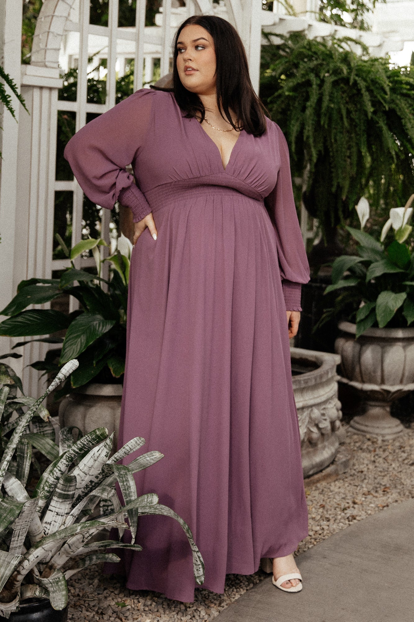 Olivia Maxi Dress | Vintage Plum - Baltic Born