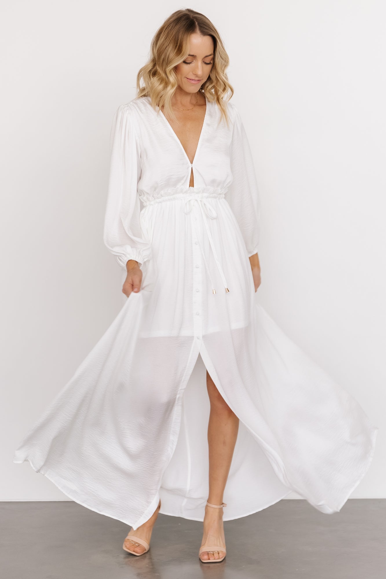 Persephone Maxi Dress | White - Baltic Born